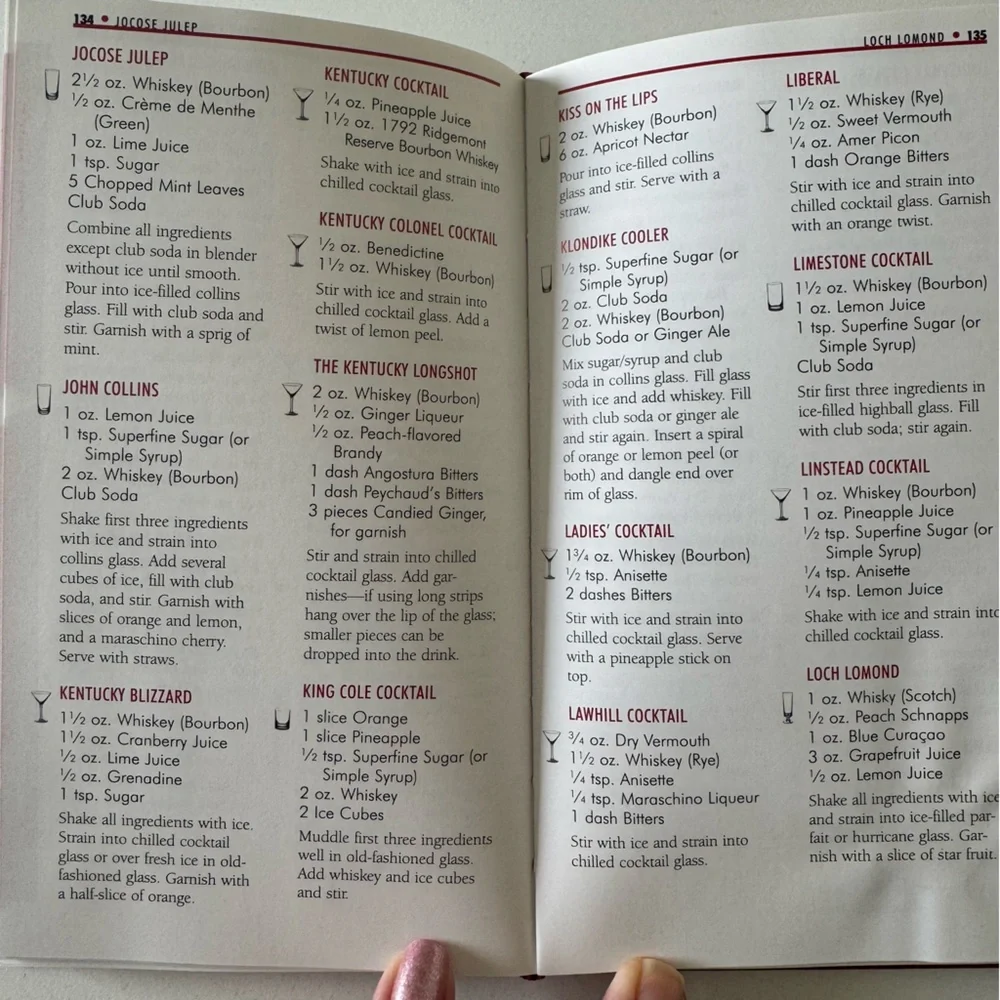 Vintage Mr. Boston Bartender's and Party Guide Cocktail Recipe Book